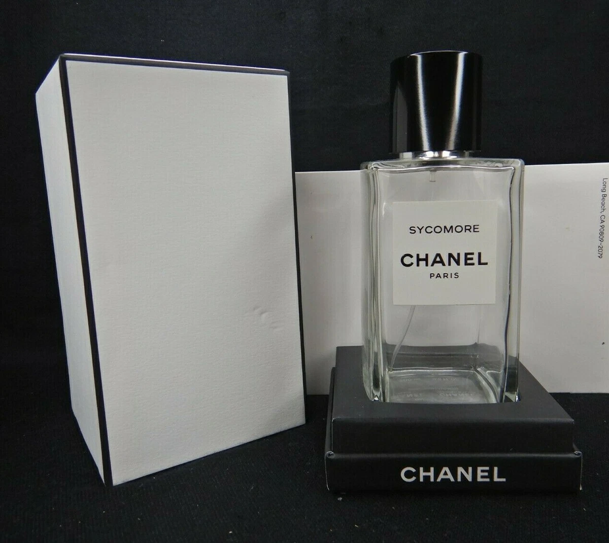 EMPTY PERFUME BOTTLE Les Exclusifs de Chanel Sycomore EDP 6.8oz - 200ml