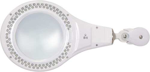 Lampada da tavolo lente ingrandimento 5 diottrie luce led Estetista scrivania - Foto 3 di 5
