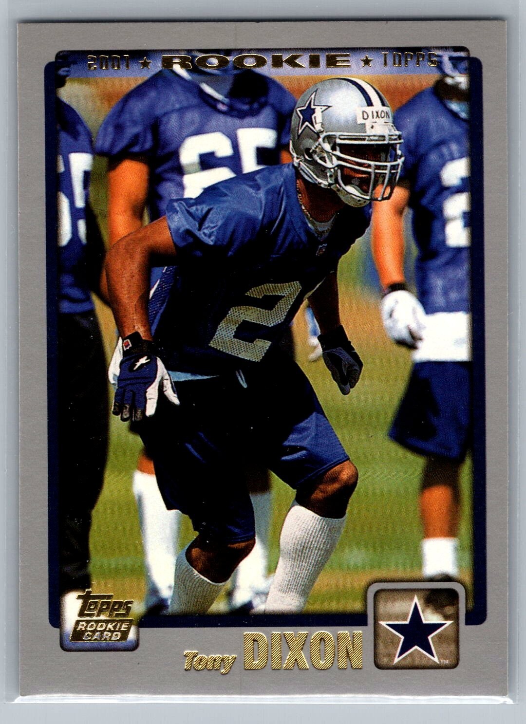 2001 TOPPS ROOKIE CARD 355 Tony Dixon Dallas Cowboys eBay