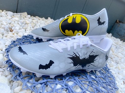 Custom Batman Soccer Cleats -Adidas- Size US 10 Men