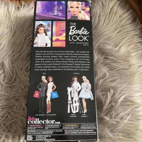 Barbie Doll BLACK LABEL CITY SHOPPER | eBay