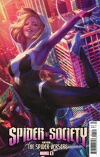 Marvel Comics ‘Spider-Society’ #1 (2024) Stanley 'Artgerm' Lau Variant Cover