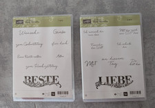 Stamin up Stempelset Beste W&uuml;nsche 1 und 2