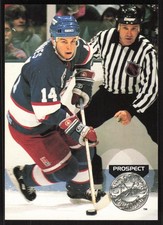 Stu Barnes, 1991-92 Pro Set Platinum, #273, Winnipeg Jets,