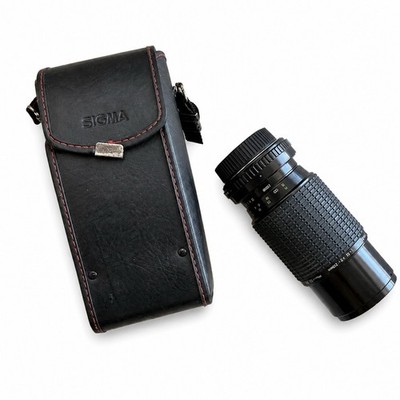 Sigma Zoom-K II 70-210mm f4.5 Macro Manual Focus Lens w Case Japan