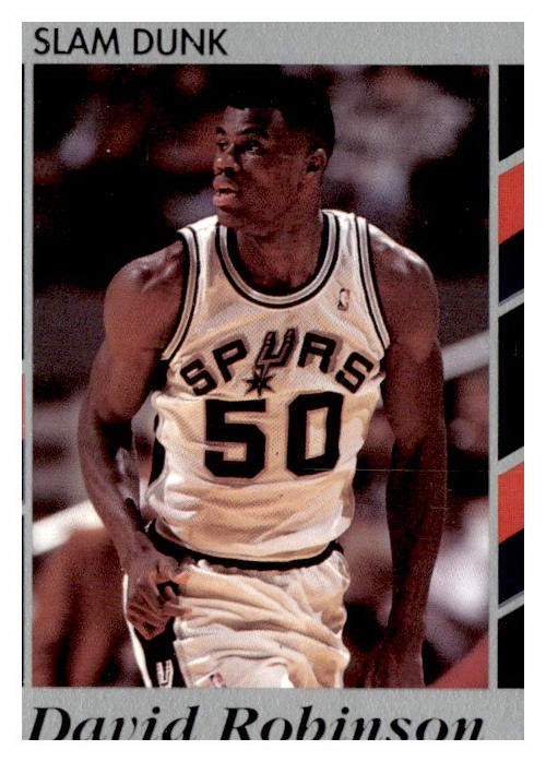 1990-91 Slam Dunk David Robinson (Unlicensed) #4 David Robinson Promos