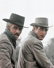 Actors Robert Redford & Paul Newman Looking Back 4x6 Picture Celebrity Print