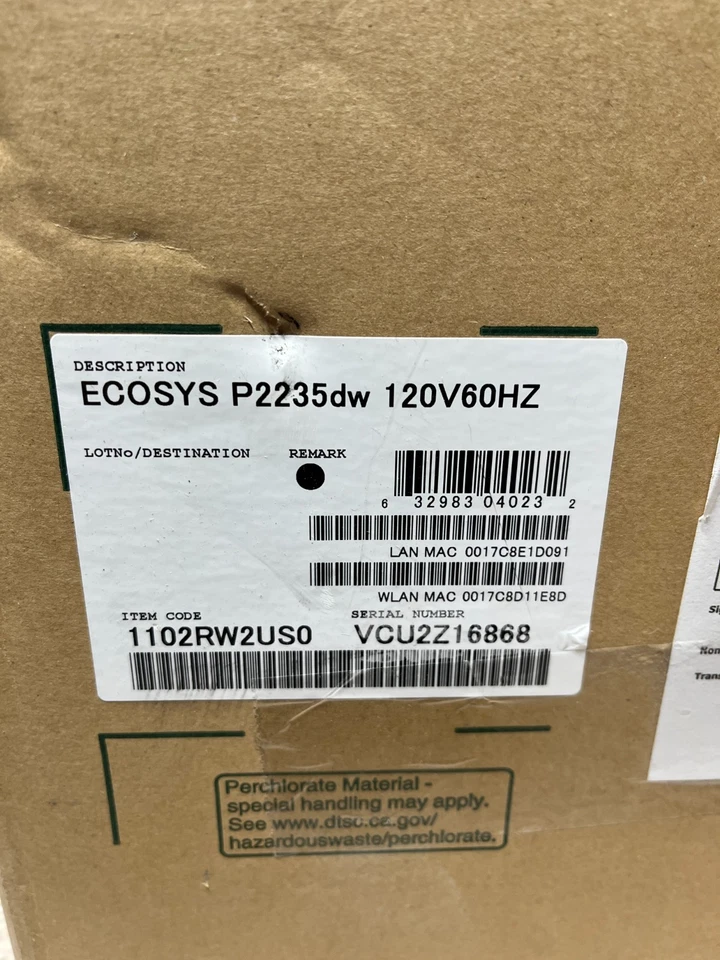 KYOCERA ECOSYS P2235dw Monochrome Network Laser Printer Foto 3 de 3