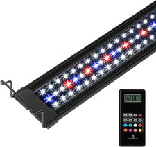 Ultra-Thin Wireless Remote Full Spectrum LED Light Strip for Aquariums 20-26INC