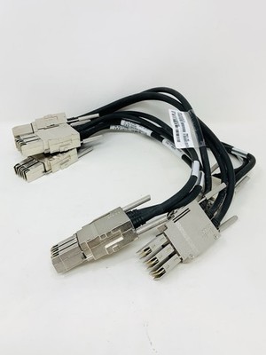 (LOT OF 3) Cisco STACK-T1-50CM Vo1 - 800-40403-01 - USED PULL - FREE SHIPPING