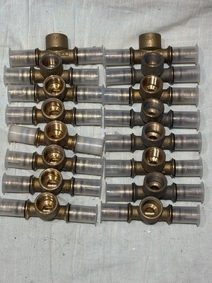 Geberit 612.360.00.5 Mepla Tee mit Innengewinde Ø20 mm 1/2''