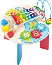 Motorik- und Musiktisch „2 in 1“, Xylophon, Motorikspielzeug, Spieltisch