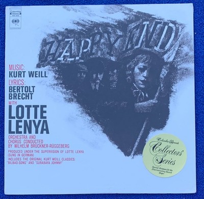 SEALED!! Happy End - Kurt Weill Bertolt Brecht Lotte Lenya 1973 Vinyl LP NEW!
