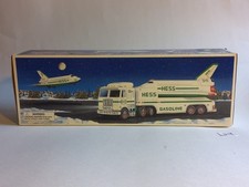 1999 Hess Truck  Toy Truck and Space Shuttle with Satellite