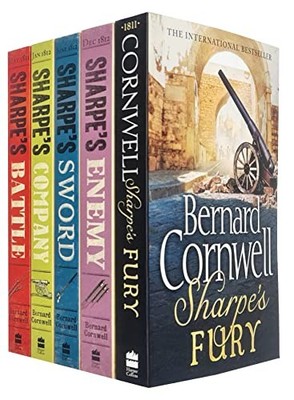 Bernard Cornwell's Richard Sharpe's Series 11 to 15 Books Set (Fury, Battle,...