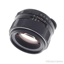 Pentax Super-Takumar 50mm f1.4 M42 Screw Mount Thorium Glass Lens [EXC]