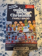 A Charlie Brown Christmas- Family Bingo. Brand New Factory Sealed