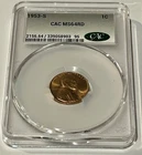 1953-S  Penny (1C) CAC MS64 RED