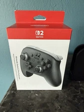 Nintendo Switch 2 Pro Controller Black Wireless USB-C Ergonomic