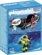 PLAYMOBIL 4910 - Canotto con Sub NUOVO SIGILLATO