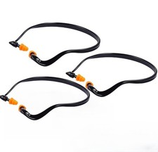 3-Pack Banded Earplugs for Shooting, 29dB NRR Noise Cancelling for Sleep/Work...