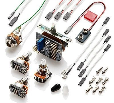 EMG SA SA 81 Active Humbucker Single Coil Guitar Pickup Set Black - image 3 of 3