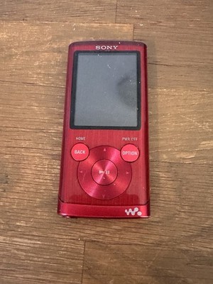 Sony Walkman NWZ-E453 Digital Media Player Rot 4GB Funktioniert