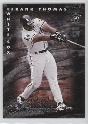 1996 Leaf Studio Masterstrokes Sample /5000 Frank Thomas #6 HOF 4gd