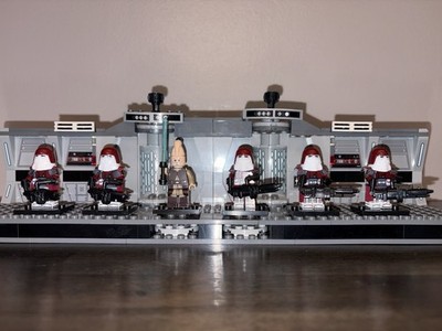 BRICKZ Star Wars Custom Ki-Adi-Mundi & 5 21st Nova Corps Marines No LEGO Display