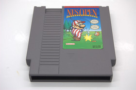 NES Open Tournament Golf Nintendo NES CIB Complete In Box Super Mario Tested