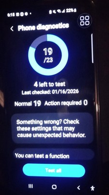 UNLOCKED SAMSUNG GALAXY S10E SMARTPHONE N CHRGR MODERATELY USED NEW BTTRY