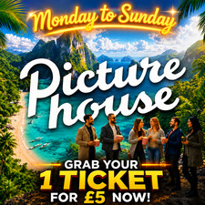 1 x PictureHouse Cinema Tickets For &pound;5  Monday To Sunday  ~  Read Description  ~
