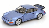 1:18 Solido Porsche 911 (964) Turbo 1990 Lightblue-Metallic