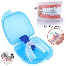 Anti Snoring Sleep Aid Device Silicone Mouthpiece Snore Stopper Teeth Grinding