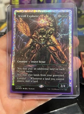 MTG Icetill Explorer (Showcase) (Fracture foil) 388 MINT