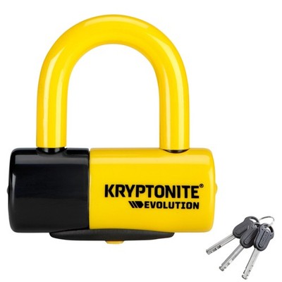 Kryptonite Evolution Series 4 Disc Locks 720018999614 Yellow