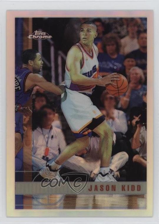 1997-98 Topps Chrome Refractor Jason Kidd #49 HOF 03d4