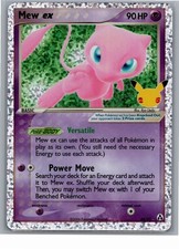 Mew ex Classic Collection Celebrations: Classic Collection 88/92 NM on eBay