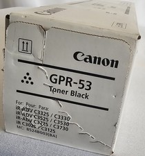 Canon GPR-53 Toner Cartridge - Black GPR53BK