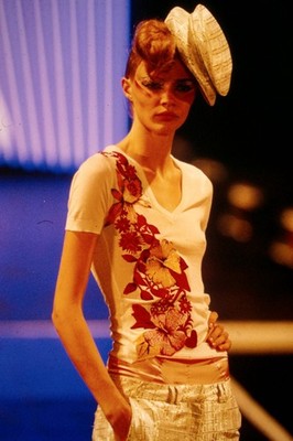 Dia Jodie Kidd - London Fashion Week Model Slide 35mm L34-4-5-4