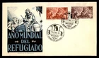 Mayfairstamps Spain FDC 1961 dual world year of the refugee First Day Cover cca_