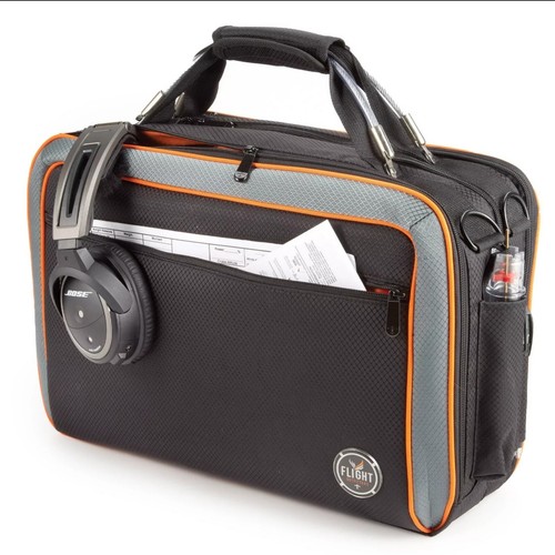 FLIGHT OUTFITTERS Lift XL 2-Headset Aviation Flight Bag with Shoulder Strap - Picture 2 of 7