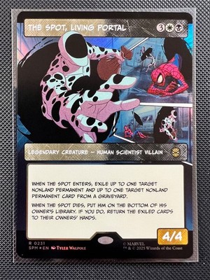 Magic the Gathering Spider-Man Karte: The Spot, Living Portal Foil (SPM R 0231)