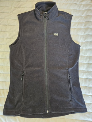 Womens Helly Hansen Daybreaker Black Fleece Vest Size: M