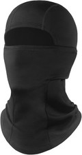 Fuinloth Ski Mask Balaclava Pro, Cold Weather Windproof Thermal Shiesty Black 