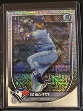 🔥Bo Bichette 2025 Bowman Chrome #56 Mega Box Mojo Refractor Blue Jays