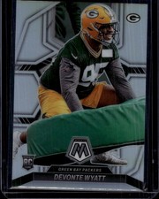 2022 Panini Mosaic Silver #376 Devonte Wyatt Green Bay Packers Rookie RC