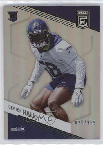 2023 Panini Donruss Elite Rookies 820/999 Derick Hall #130 14mq - Picture 1 of 3