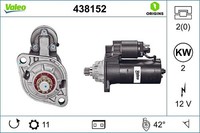 Valeo Starter U.A. FüR Audi, Ford, Seat, Skoda, Vw