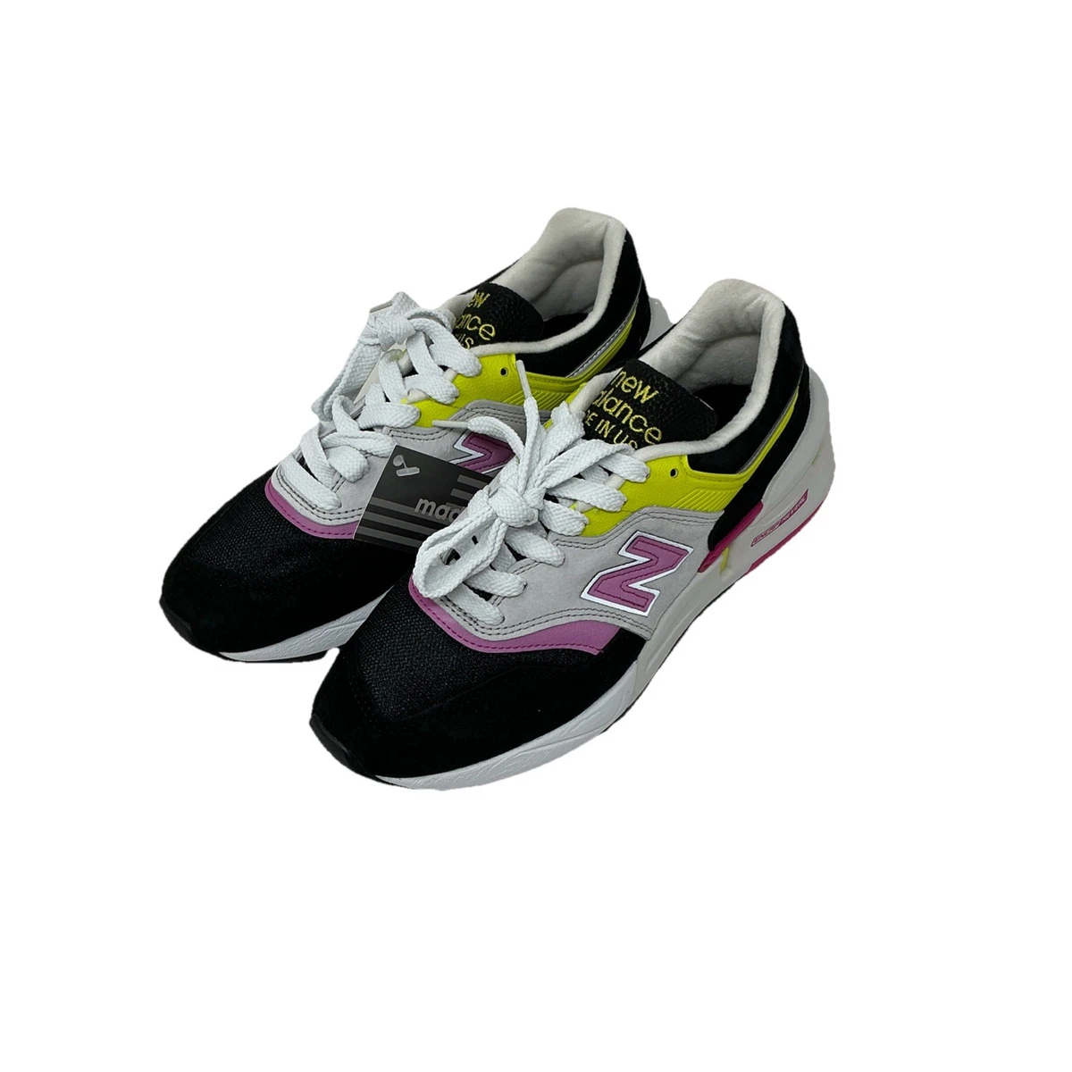 New Balance 997S Made In USA Black Pink Yellow for Sale